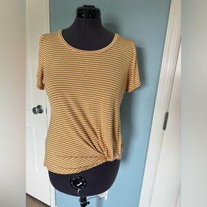 Nine Britton Levi Knot Front Knit Top
